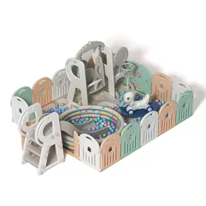 Attraente Piazza Coperta Del Bambino Recinzioni Box per Bambini Del Bambino di Plastica Recinzione