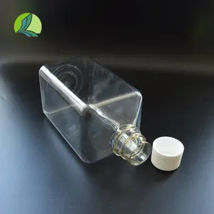 Laboratory10ml 30ml 60ml 125ml 250ml 500ml 1000ml PETGPET Serum medya hücre kültürü geniş ağızlı şeffaf plastik reaktif şişesi