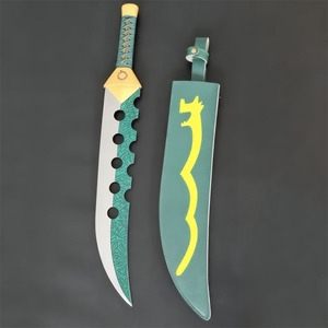 <span class=keywords><strong>Espada</strong></span> Demoníaca <span class=keywords><strong>de</strong></span> <span class=keywords><strong>Meliodas</strong></span> <span class=keywords><strong>de</strong></span> Lostvayne, <span class=keywords><strong>Espada</strong></span> <span class=keywords><strong>de</strong></span> Cosplay con Funda Verde, Hoja sin Afilar para Colección - Product Image 2