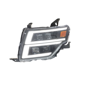 For Pajero V97 V87 V93 2009-2021 <b>Headlight</b> Assembly Modification Full <b>LED</b> 12V Running Water Steering 12v <b>LED</b> <b>Headlight</b> Assembly - Product Image 1