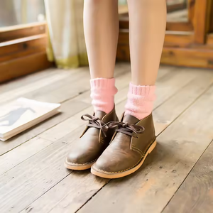 <span class=keywords><strong>Chaussettes</strong></span> en <span class=keywords><strong>laine</strong></span> d'hiver plus chaudes pour femmes, vente en gros, <span class=keywords><strong>chaussettes</strong></span> unies <span class=keywords><strong>fantaisie</strong></span>, <span class=keywords><strong>chaussettes</strong></span> plus épaisses pour le sol, prix de gros - Product Image 4
