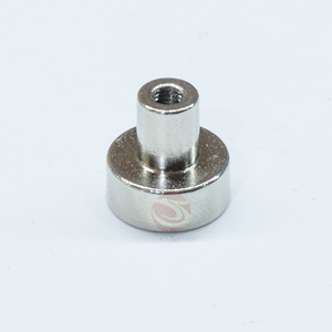 Aimant Permanent à base de terres rares avec socle rond à vis externe, disque magnétique en néodyme - Product Image 5