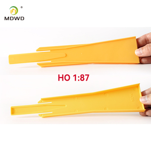 Rampa de Reacondicionamiento para Trenes a <span class=keywords><strong>Escala</strong></span> HO 1:87 <span class=keywords><strong>N</strong></span> 1:160, Doble <span class=keywords><strong>Escala</strong></span>, Fácil Carga, para Maquetas Ferroviarias, Accesorio para Aficionados - Product Image 5