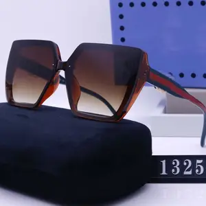 Новые высококачественные модные и роскошные женские большие оправы Gu *** солнцезащитные очки известного дизайнерского бренда высококачественные солнцезащитные очки