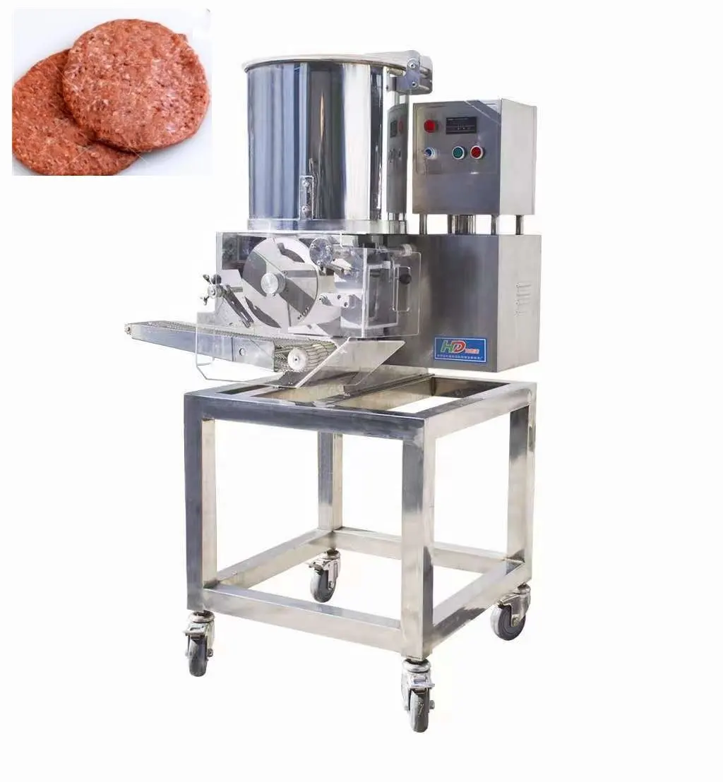 Bollanda — machine à <span class=keywords><strong>hamburger</strong></span> en acier inoxydable, équipement pour sculpter les tartes de viande