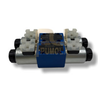 Vanne hydraulique 4WE6H62/EG24N9K4 R900561286 4WE 6 H6X/EG24N9K4/62, électromagnétique à action directe, proportionnelle, pilote, de décharge