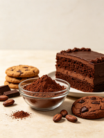 Poudre de cacao alcalinisée de qualité alimentaire 25 kg pour la pâtisserie, le chocolat, les boissons au chocolat chaud