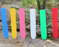 Penanda Tanaman Plastik PP Label Kebun Label Pohon Pembibitan Tahan Lama Tahan Air untuk Bonsai Sayuran Kebun