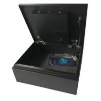 Coffre-fort électronique en acier inoxydable, boîtier de verrouillage motorisé, pour ordinateur Portable, boîte ouverte, coffre-fort d'hôtel avec tiroir