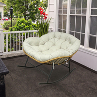 Fauteuil à bascule d'intérieur super confortable, idéal pour la détente à la maison, vente en gros directe d'usine