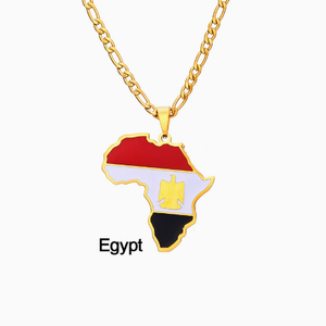 Collier en alliage avec carte du drapeau du <span class=keywords><strong>Mali</strong></span>, personnalisé, pour hommes et femmes, accessoires de mode, souvenirs, vente en gros - Product Image 5