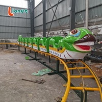 Nouvel équipement d'amusement Caterpillar vert, manège rotatif Caterpillar populaire pour enfants pour parcs d'attractions, approvisionnement direct usine