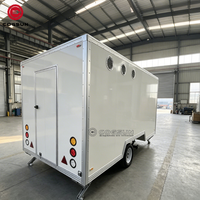 Remorque de concession Cogsun personnalisée de 11 pieds, remorque alimentaire, caravane, camion de restauration rapide, chariot de vente de nourriture de rue