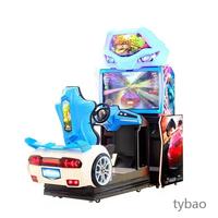 Parc d'attractions Voiture dynamique à pièces Conduite électronique Simulateur de voiture Voiture de course Machine de jeu d'arcade