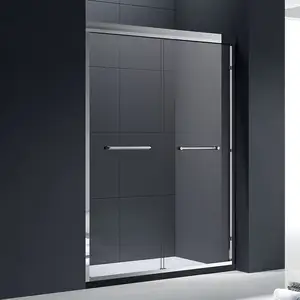 Nuovi prodotti porta doccia porta doccia in alluminio porta scorrevole in vetro per bagno