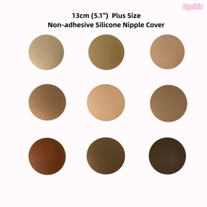 Copricapezzoli in Silicone Riutilizzabili XL da <span class=keywords><strong>5</strong></span>,1 Pollici, Invisibili, Senza Colla, Senza Cuciture, <span class=keywords><strong>Taglia</strong></span> Extra Large, Opachi e Antiscivolo - Product Image 2