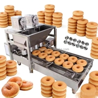 Machine à beignets automatique grande capacité 4 rangées, machine à faire des beignets au meilleur prix, machine à beignets commerciale