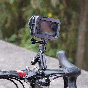 Cage de protection en alliage d'aluminium personnalisée Yuanyu pour Gopro Hero <span class=keywords><strong>9</strong></span>/10/11 support de cadre de boîtier en métal solide avec microphone de lumière vidéo - Product Image 6