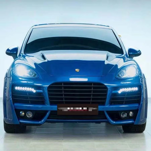 LARIDAS Nuevo Kit de Carrocería Ancha para Cayenne 958 2011-2014 con Recortes para Escape, Parachoques Delanteros/Traseros, Imprimación Negra 100% - Product Image 2