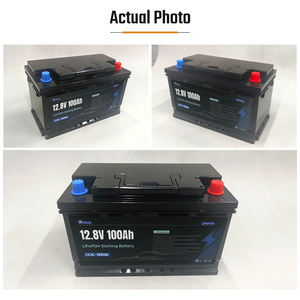 库存有货 12V 100Ah LiFePO4 电池，适用于房车和轻型卡车启动，1200CCA，防震且免维护 - Product Image 4