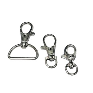 Zinc Alloy Electroplated Keychain DIY Jewelry <b>Accessories</b> 26mm Irregular Shape For <b>Bag</b> Spring 2026 - Product Image 4