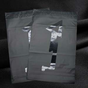 Bolsas de Embalaje de Plástico para Envíos por Correo, Impresas Personalizadas, Color Negro Mate Esmerilado, con Logotipo, para Ropa y Prendas - Product Image 5