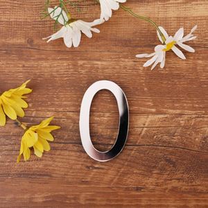 10cm Home Decoration Acrylic Mirror <b>Letters</b> EVA Arabic Numerals <b>Letters</b> Decoration Creative <b>Wall</b> Stickers - Product Image 5