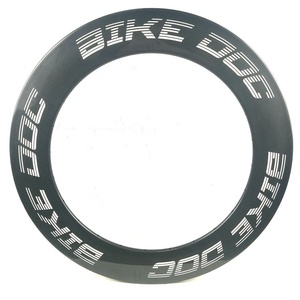 BIKEDOC <span class=keywords><strong>de</strong></span> engranaje fijo 28h 80 mm carbono <span class=keywords><strong>llanta</strong></span> Tubular <span class=keywords><strong>bicicleta</strong></span> con llantas brillantes 700C pista llantas <span class=keywords><strong>de</strong></span> ruedas Clincher - Product Image 3