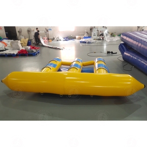 6 người nước chơi Thiết bị trò chơi PVC nước <span class=keywords><strong>Inflatable</strong></span> chuối bay cá thuyền <span class=keywords><strong>Inflatable</strong></span> towables cho bán - Product Image 3