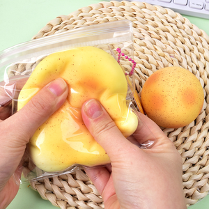 ของเล่นบีบคลายเครียดรูปมันฝรั่ง ทำจากซิลิโคน TPE ยืดหยุ่นคืนตัวช้า - Product Image 1