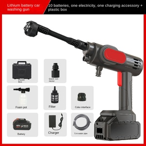 Pistola <span class=keywords><strong>de</strong></span> Agua Inalámbrica <span class=keywords><strong>de</strong></span> Alta Presión <span class=keywords><strong>de</strong></span> Material ABS para Lavado <span class=keywords><strong>de</strong></span> Autos y Riego <span class=keywords><strong>de</strong></span> Flores <span class=keywords><strong>con</strong></span> Batería <span class=keywords><strong>de</strong></span> Litio - Product Image 5