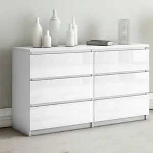 Chest drawer 6 drawers modern made in China cheap 8 chest of drawer nordic dresser