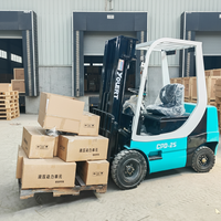 Chariot élévateur électrique compact de haute qualité de 2,5 tonnes avec batterie au lithium et hauteur de levage de 6 m pour le chargement en entrepôt - Montacargas Electrico