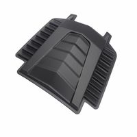 Couvercle de capot universel en plastique ABS noir 4x4 pour Jimny 2019 +