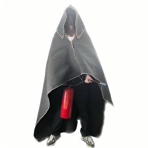 Emergenza fuga pelle-friendly fibra di carbonio misto aramide ritardante di fiamma in fibra di vetro libero coperta antincendio - Product Image 2