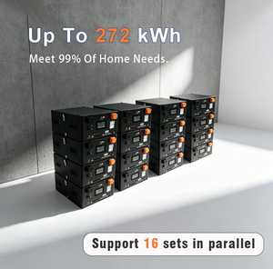 Polen Stock 16kWh 15kWh Lifepo4 <span class=keywords><strong>48V</strong></span> 314Ah 280 324Ah <span class=keywords><strong>Solar</strong></span> Batterij 51.2V Horizontale Batterijpakket voor <span class=keywords><strong>Solar</strong></span> Opslagsysteem JK BMS - Product Image 6