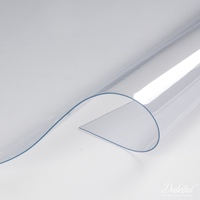 Housse de table transparente imperméable et résistante à l'huile, épaisse et douce, 0,8 mm 2 mm, nappes en plastique