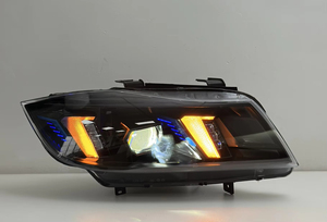 Fari a LED SJC DUAL COLOR DRL per <span class=keywords><strong>BMW</strong></span> E90, Stile SNAKE <span class=keywords><strong>EYES</strong></span>, Serie 3 330i 320i, Luci di Segnalazione, Accessori Auto - Product Image 3