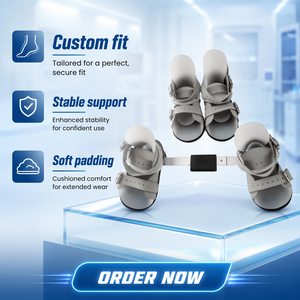 Zapatos ortopédicos Dennis Browne para corrección <span class=keywords><strong>de</strong></span> pie equino pediátrico con barra ajustable para el tratamiento <span class=keywords><strong>de</strong></span> inversión del pie - Product Image 5