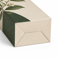 Cartons à fond verrouillable écologiques et recyclables personnalisés avec revêtement UV et impression offset pour les coffrets cadeaux de sachets de thé de spécialité
