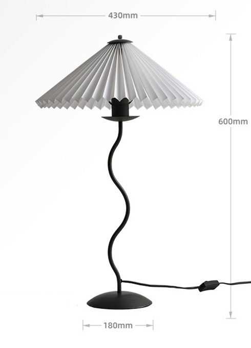 White-table lamp