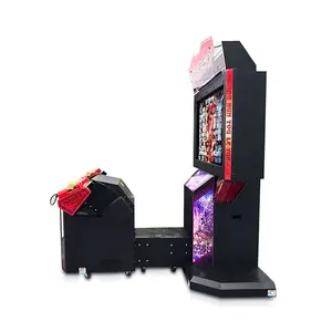 Mesin Video Game Tembakan 4D Yang Dioperasikan Koin Kualitas Tinggi Mesin Game Penembak Senapan Arcade