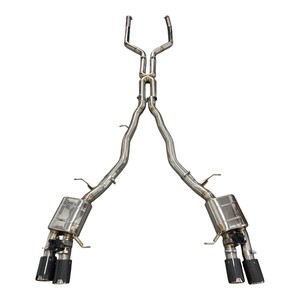 Échappement à soupapes en acier inoxydable de qualité Vortex Racing pour BMW F06 F12 F13 640i 650i X-Pipe, silencieux de tuning automobile - Product Image 1