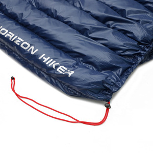 Hooded Hills 4 Season Down <b>Sleeping</b> <b>Bag</b> Standard Length Rectangular Envelope Style Breathable Nylon Adult Camping Outdoor Use - Product Image 4
