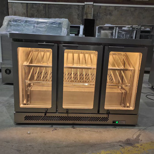 Tủ Lạnh Bia Và Đồ Uống Tủ Lạnh Quầy Bar Cửa Kính Nhỏ Tủ Trưng Bày Đồ Uống - Product Image 4