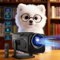 Nouveau projecteur portable intelligent HY320 Mini pour cinéma maison, 1080P LED, lecteur multimédia vidéo en streaming, 300 lumens HY300