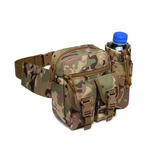 Riñonera táctica para caza al aire libre, senderismo, soporte para botella <span class=keywords><strong>de</strong></span> agua, bolsa para tetera, cinturón, riñonera, bolsas, hebilla, riñonera para hombre - Product Image 6