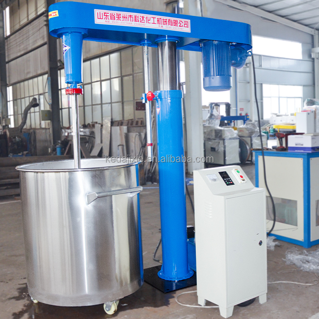 High Speed Disperser Paint Mixer Ink Dissolver Acrylic Coatings Dispersion Mixer 500L Paint Mixing Machine