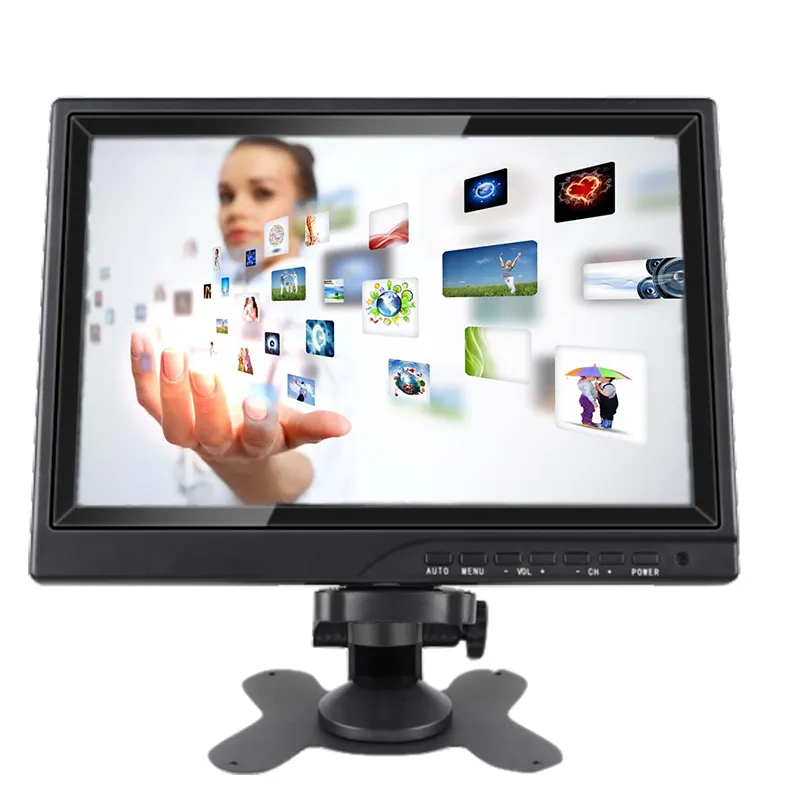 New Design 10.1 Inch Touch Screen Monitor Capacitive Touch All-in-one Lcd Monitor