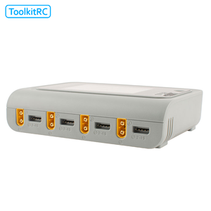 Cargador Inteligente de Baterías ToolkitRC Q4AC de 4 Canales con Adaptador XT60/XT30 para Baterías LiPo, LiFe, NiMH de 1-4S para Drones - Product Image 5